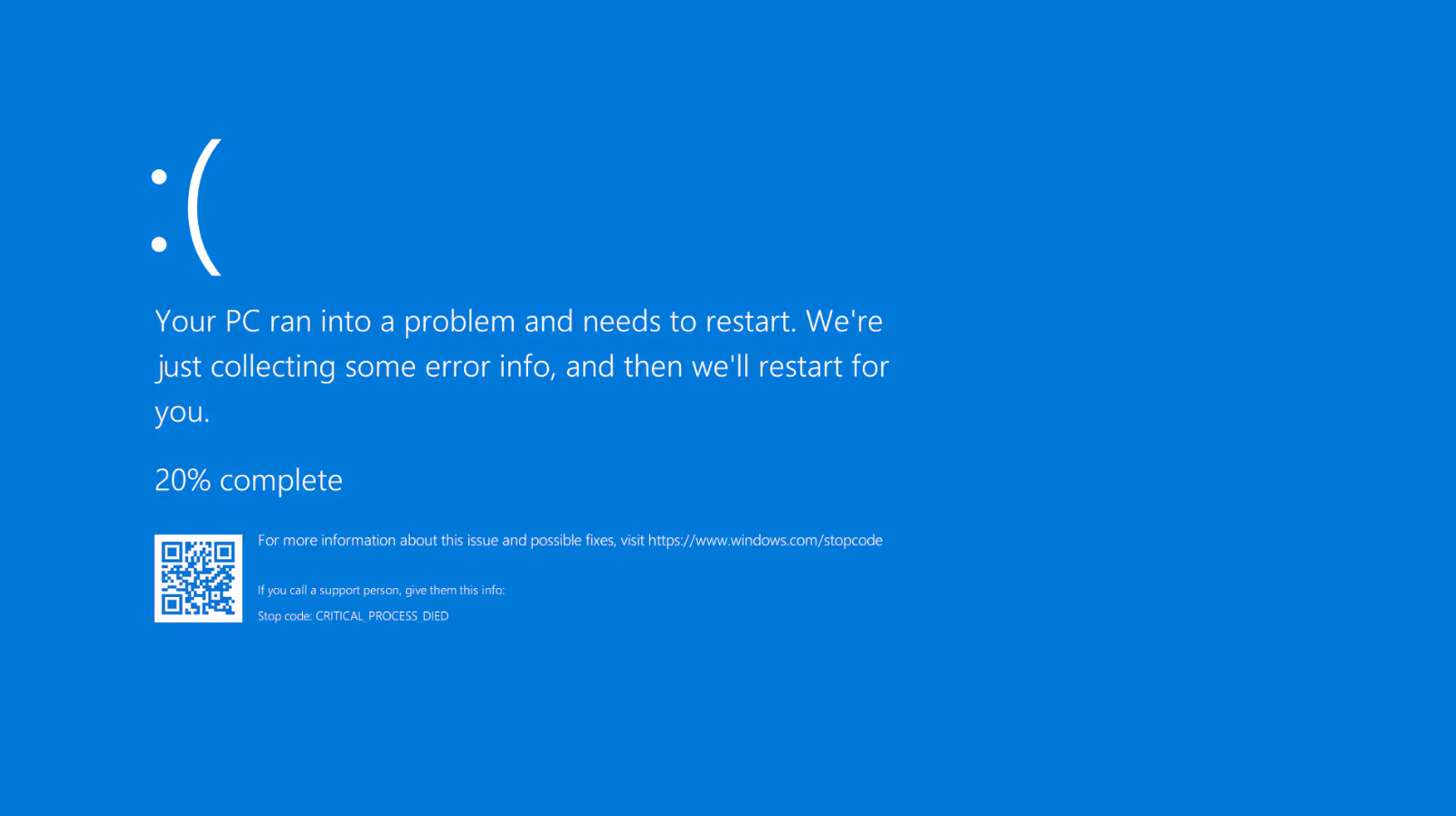 bluescreen error